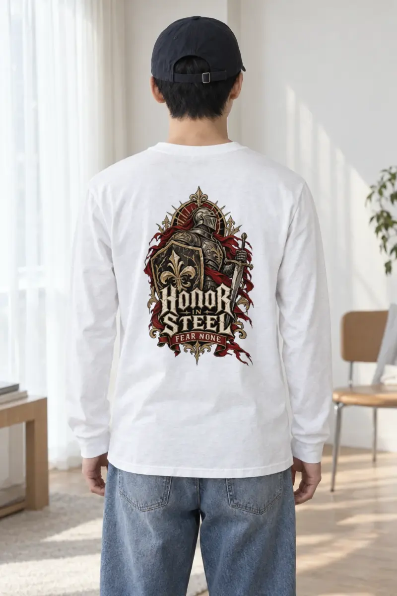"Honor In Steel" Unisex Longsleeve T-shirt