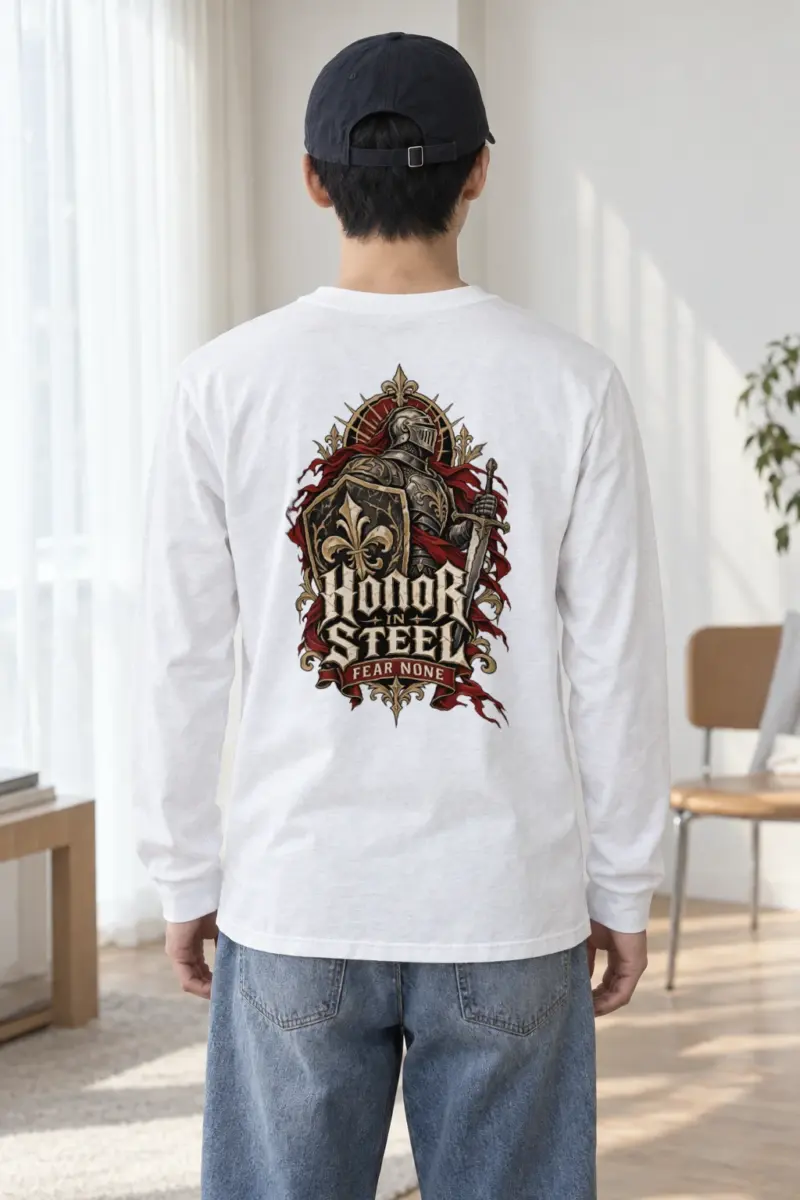 "Honor In Steel" Unisex Longsleeve T-shirt