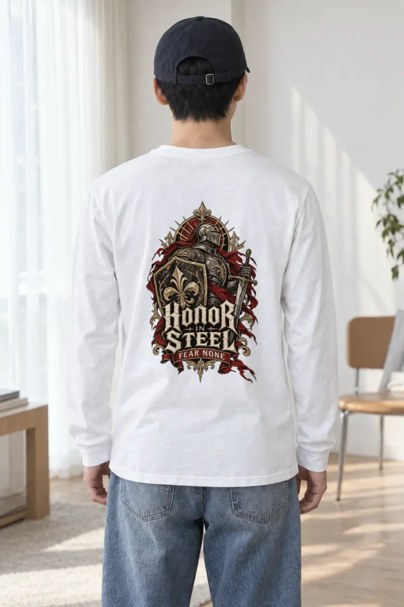 "Honor In Steel" Unisex Longsleeve T-shirt