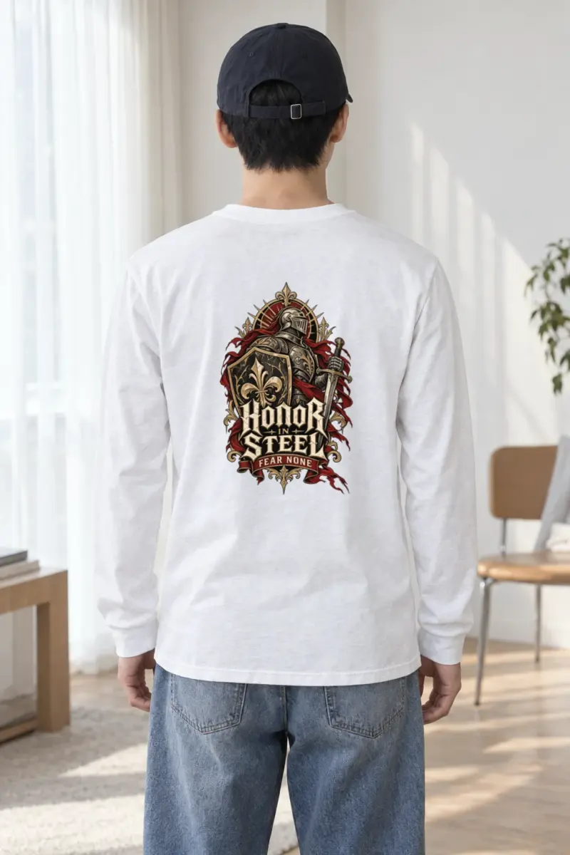 "Honor In Steel" Unisex Longsleeve T-shirt