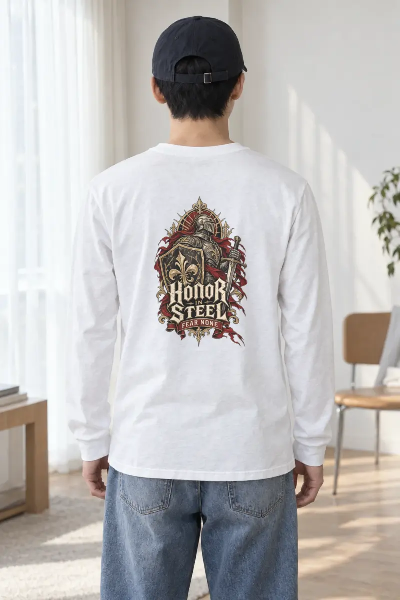"Honor In Steel" Unisex Longsleeve T-shirt