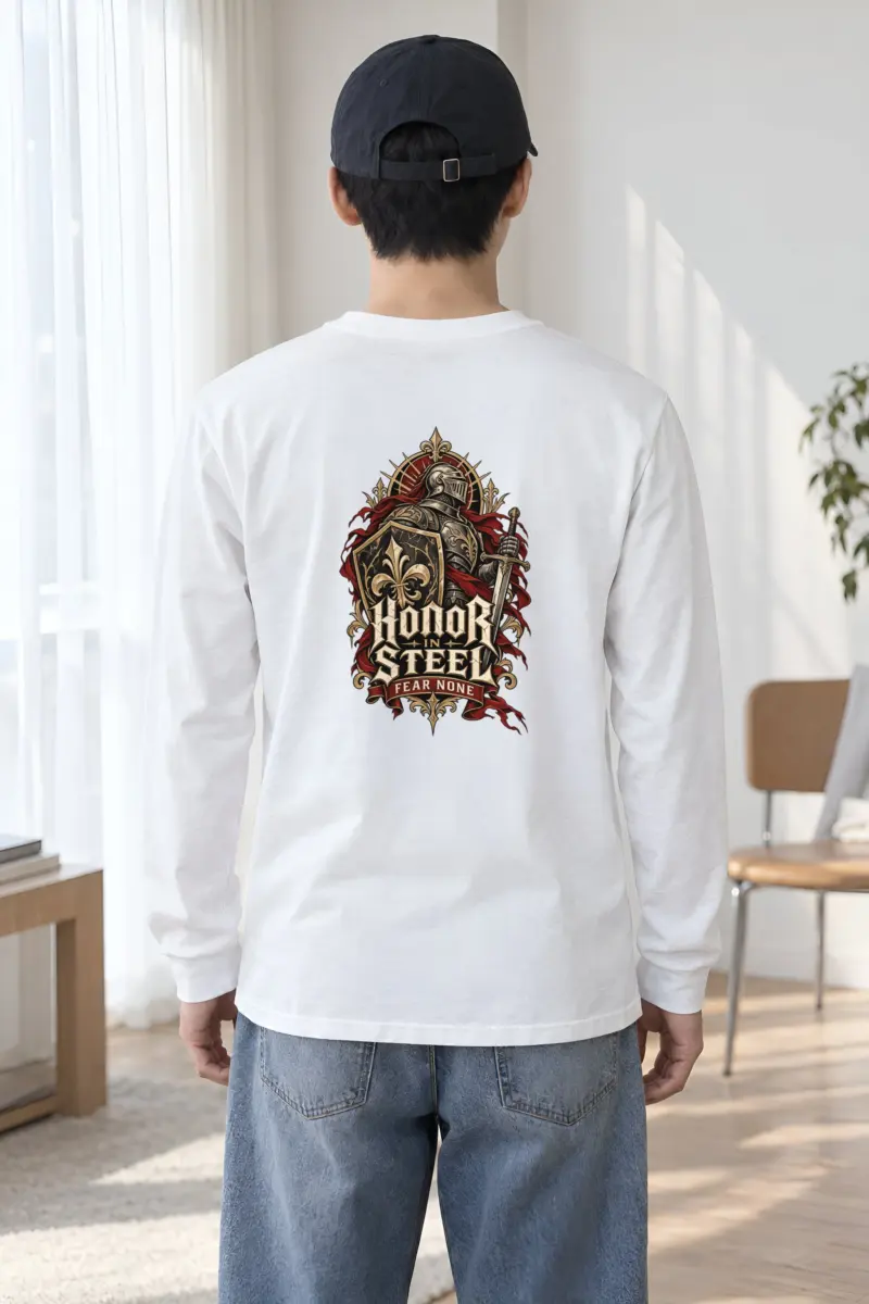 "Honor In Steel" Unisex Longsleeve T-shirt