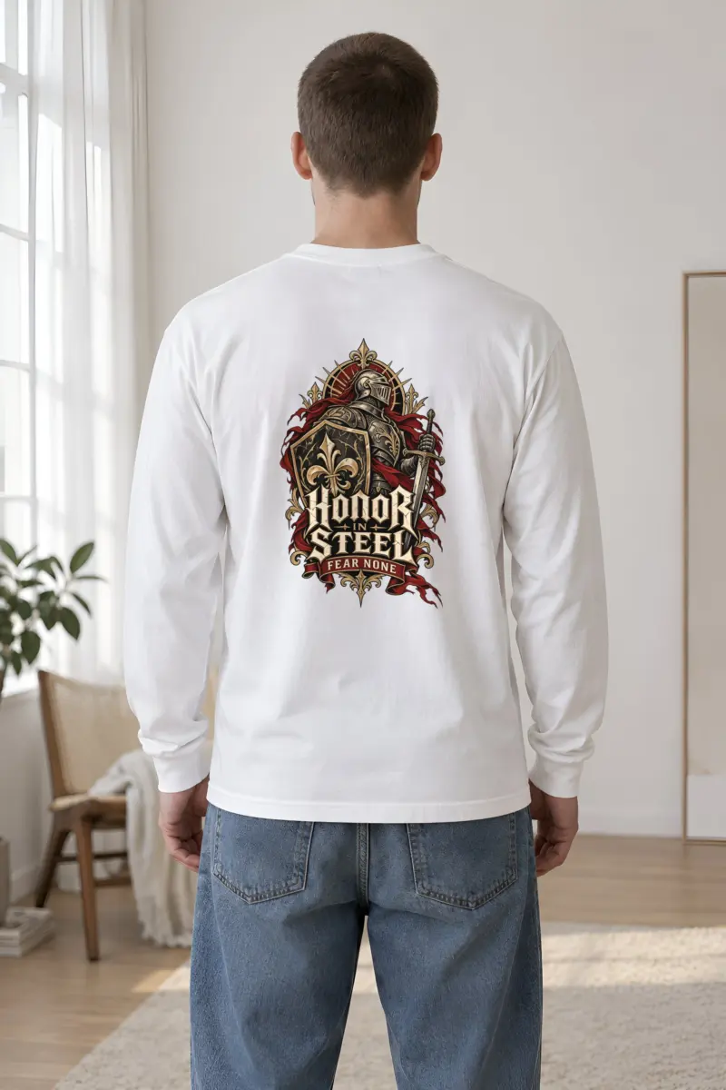"Honor In Steel" Unisex Longsleeve T-shirt
