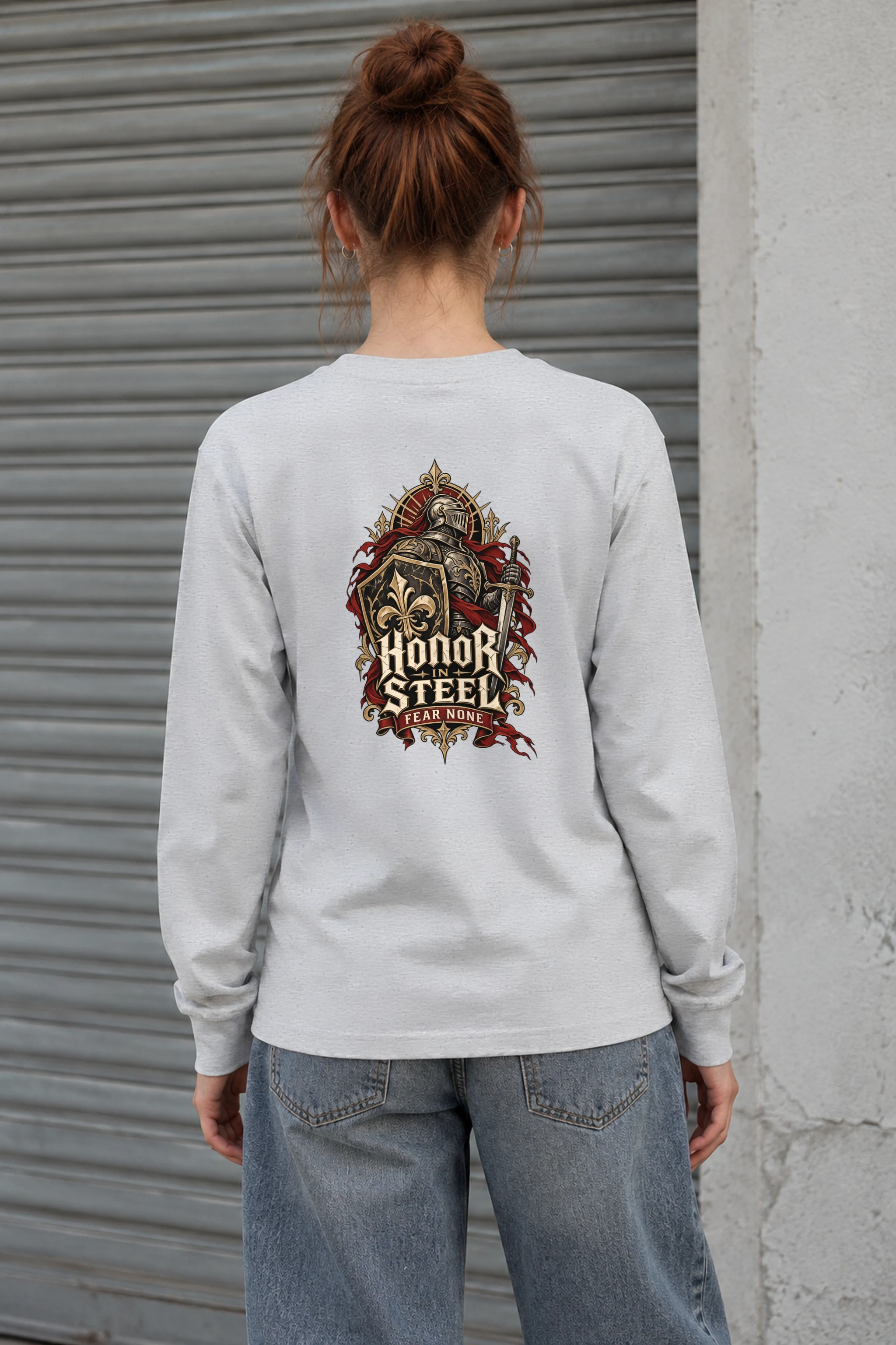 "Honor In Steel" Unisex Longsleeve T-shirt