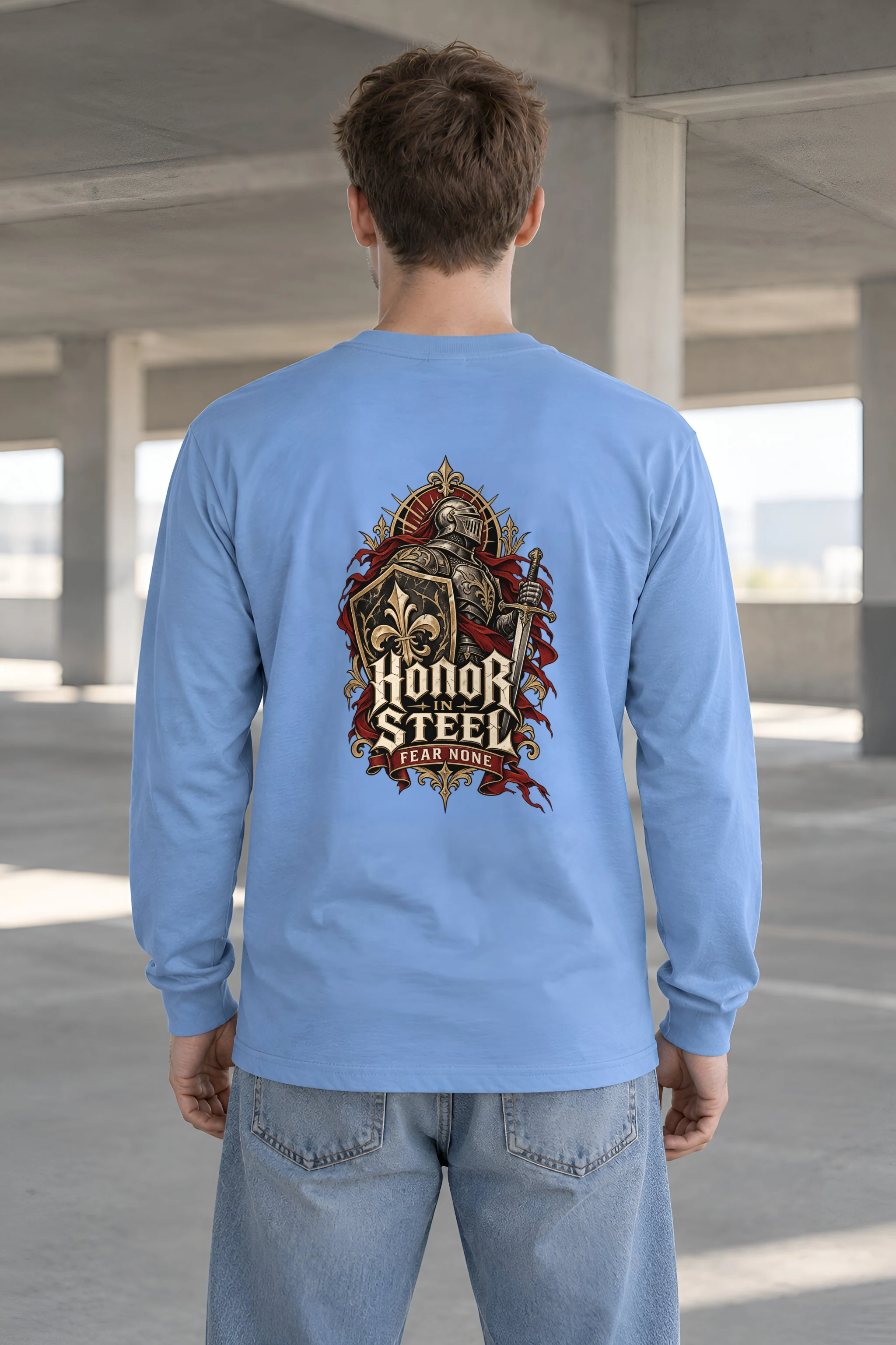 "Honor In Steel" Unisex Longsleeve T-shirt