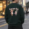 "Hop Into Joy" Heavy Blend Unisex Crewneck Sweatshirt | Gildan 18000