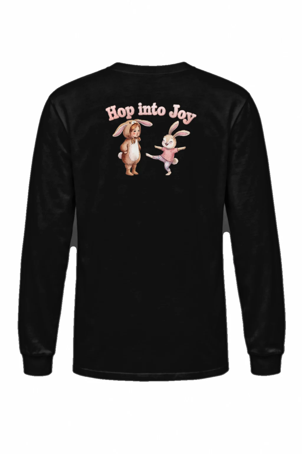 "Hop Into Joy" Unisex Longsleeve T-shirt | Gildan 2400