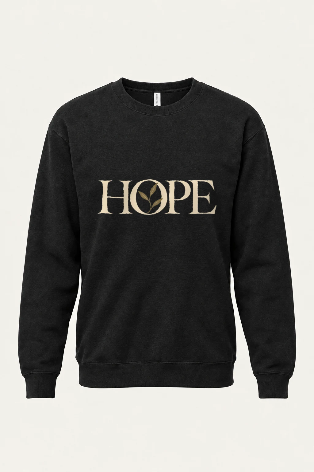 "Hope Botanical Serif" Heavy Blend Unisex Crewneck Sweatshirt | Gildan 18000