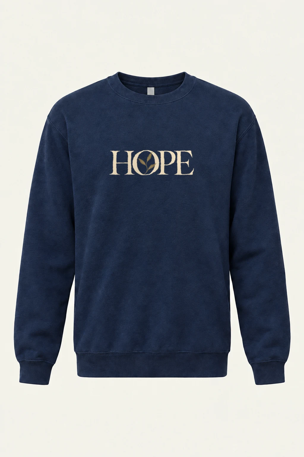 "Hope Botanical Serif" Heavy Blend Unisex Crewneck Sweatshirt | Gildan 18000