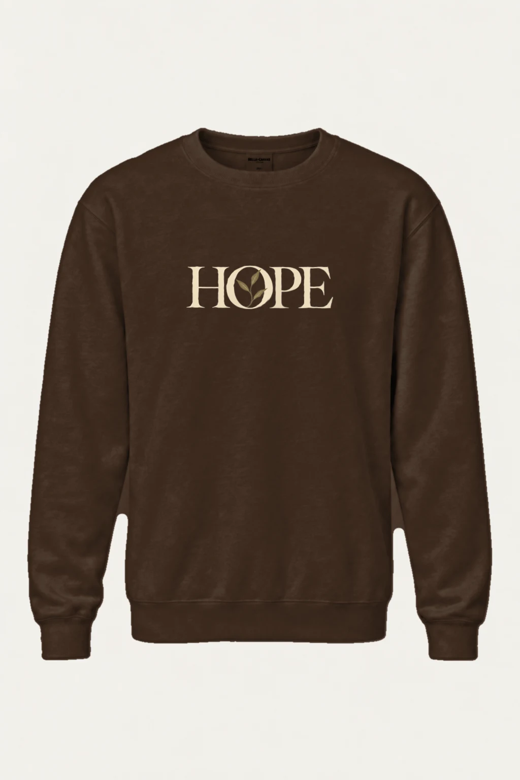 "Hope Botanical Serif" Heavy Blend Unisex Crewneck Sweatshirt | Gildan 18000