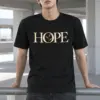 "Hope In Bloom" Heavyweight Unisex Crewneck T-shirt