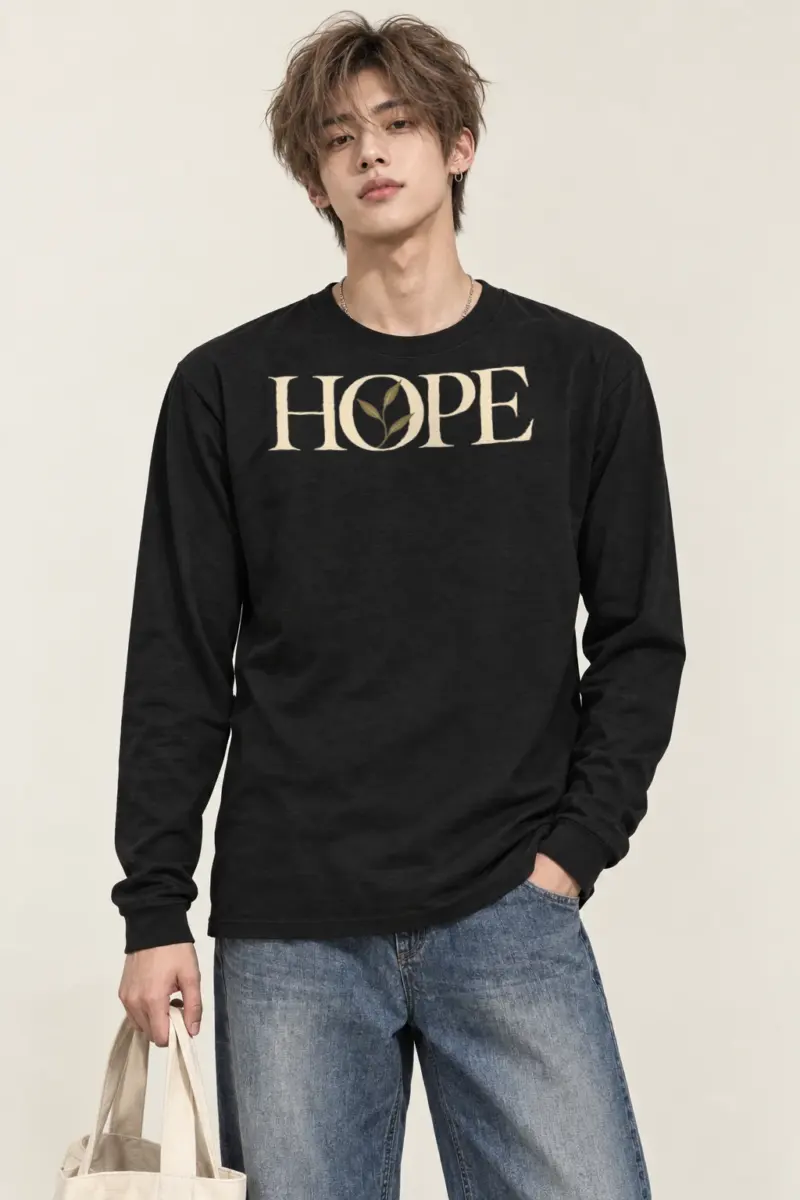 "Hope In Bloom" Unisex Longsleeve T-shirt