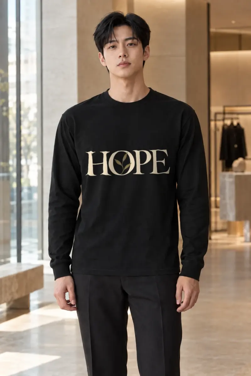 "Hope In Bloom" Unisex Longsleeve T-shirt | Gildan 2400