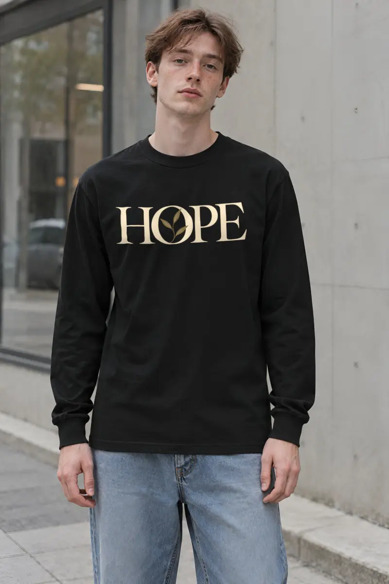"Hope In Bloom" Unisex Longsleeve T-shirt