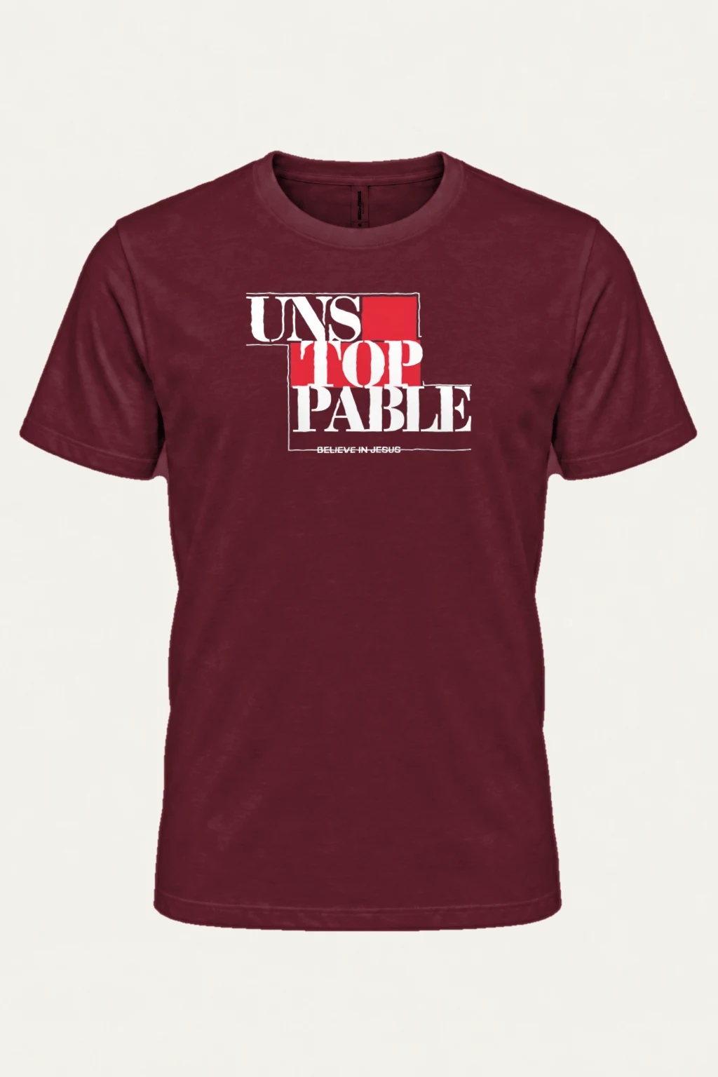 "Hope In Red" Heavyweight Unisex Crewneck T-shirt | Gildan 5000