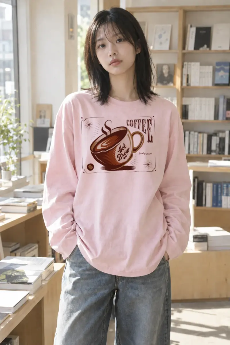 "Hot Brew Coffee" Unisex Longsleeve T-shirt | Gildan 2400