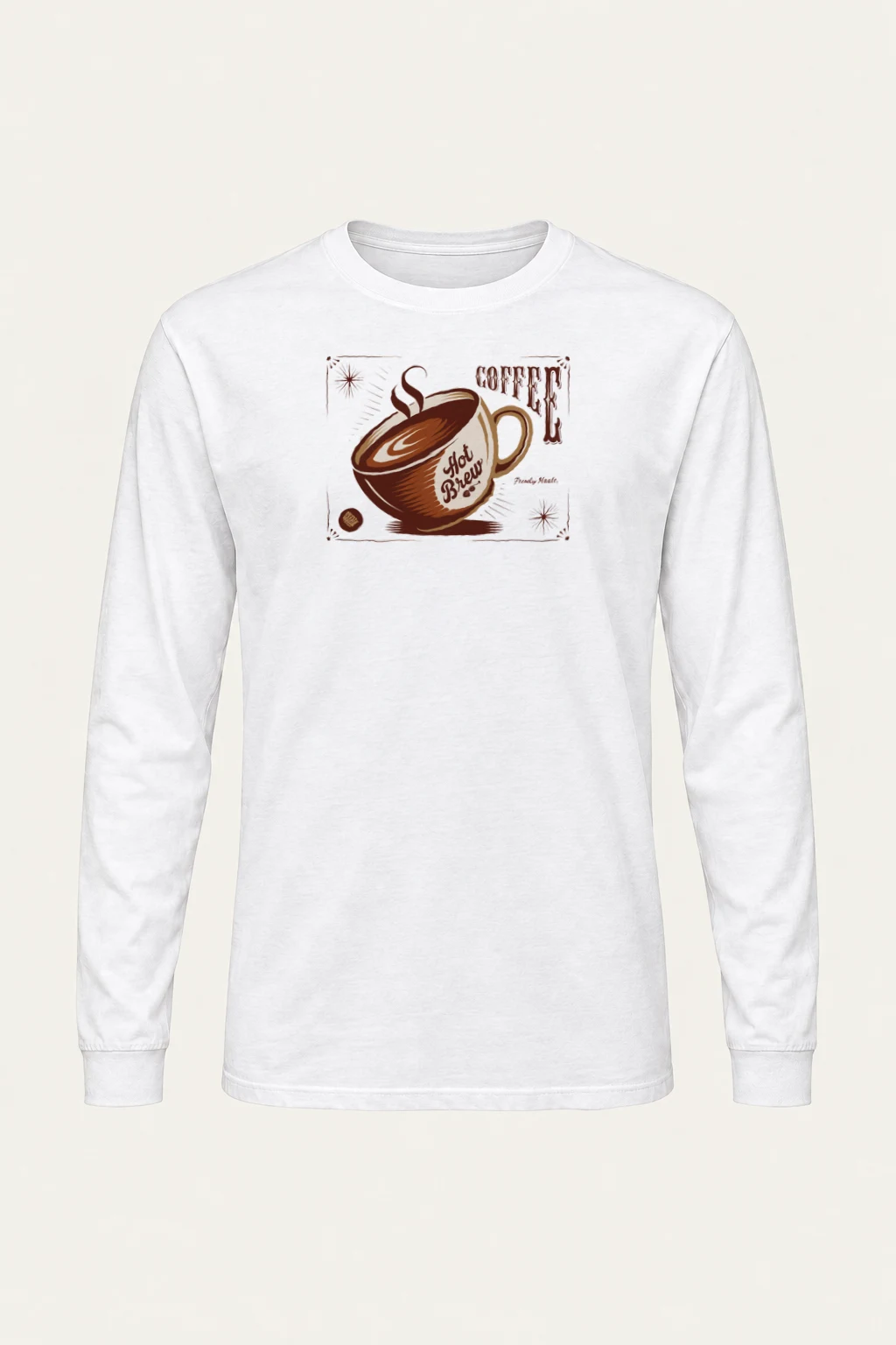"Hot Brew Coffee" Unisex Longsleeve T-shirt | Gildan 2400