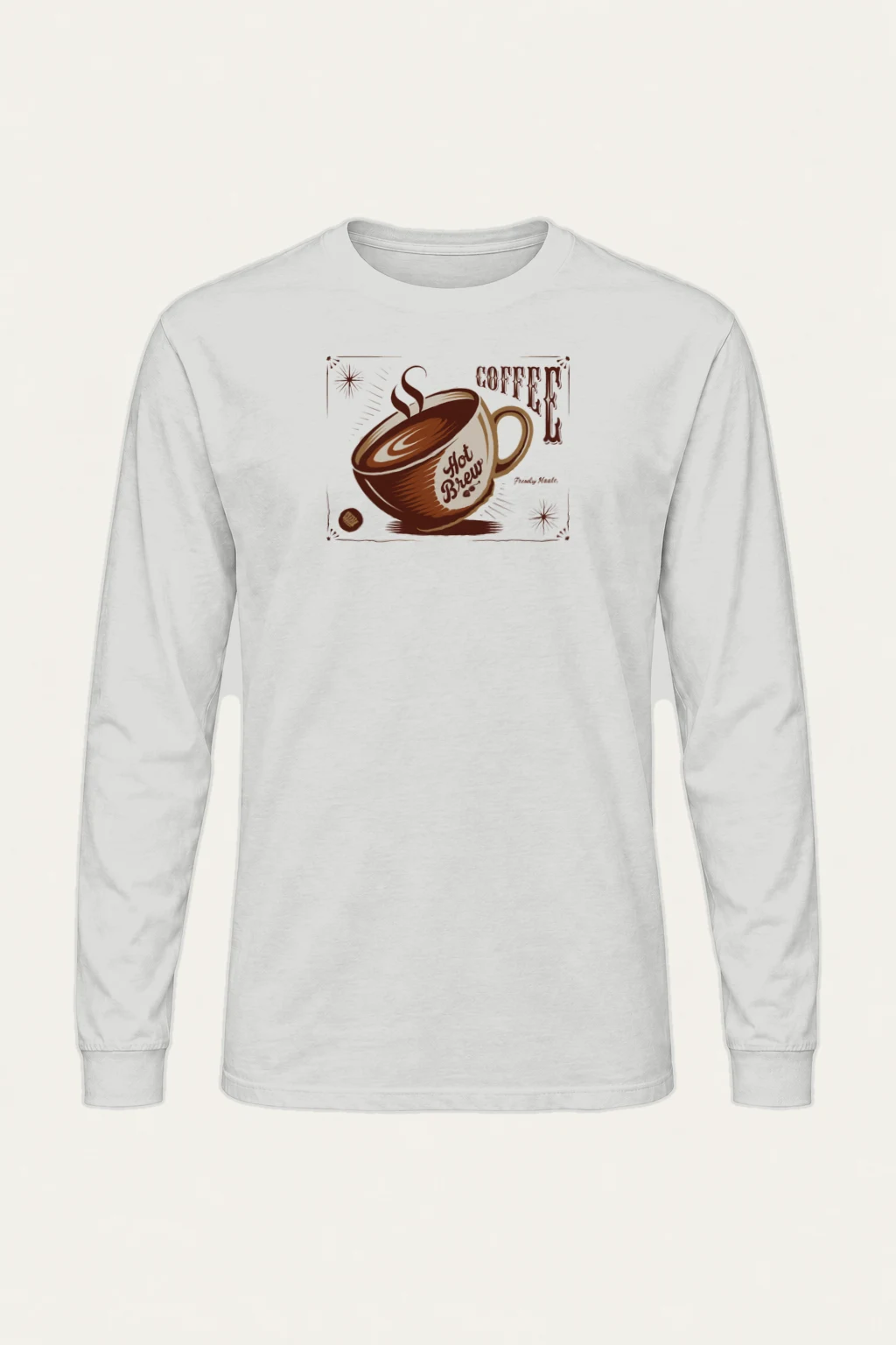 "Hot Brew Coffee" Unisex Longsleeve T-shirt | Gildan 2400