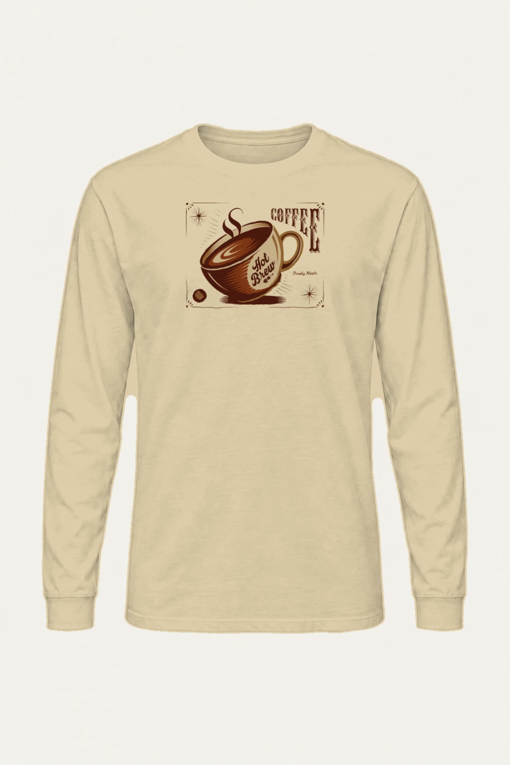 "Hot Brew Coffee" Unisex Longsleeve T-shirt | Gildan 2400