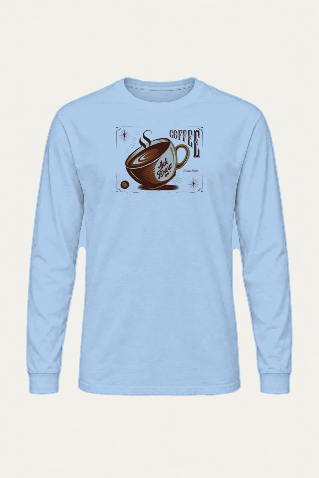"Hot Brew Coffee" Unisex Longsleeve T-shirt | Gildan 2400