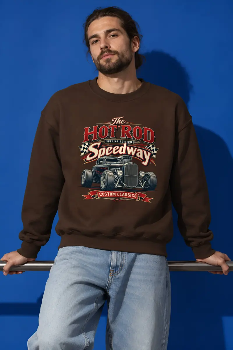 "Hot Rod Special Edition" Heavy Blend Unisex Crewneck Sweatshirt