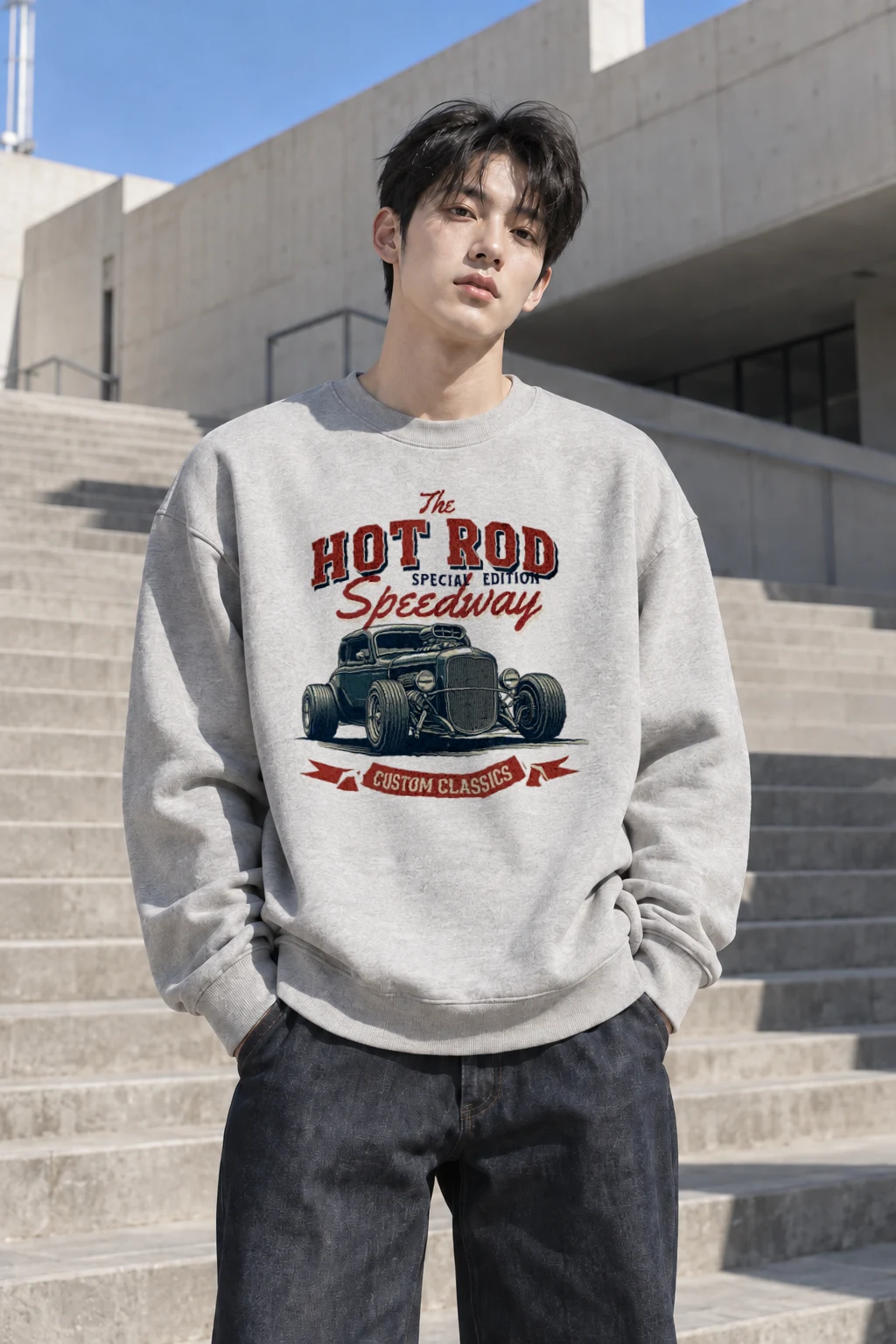 "Hot Rod Special Edition" Heavy Blend Unisex Crewneck Sweatshirt | Gildan 18000