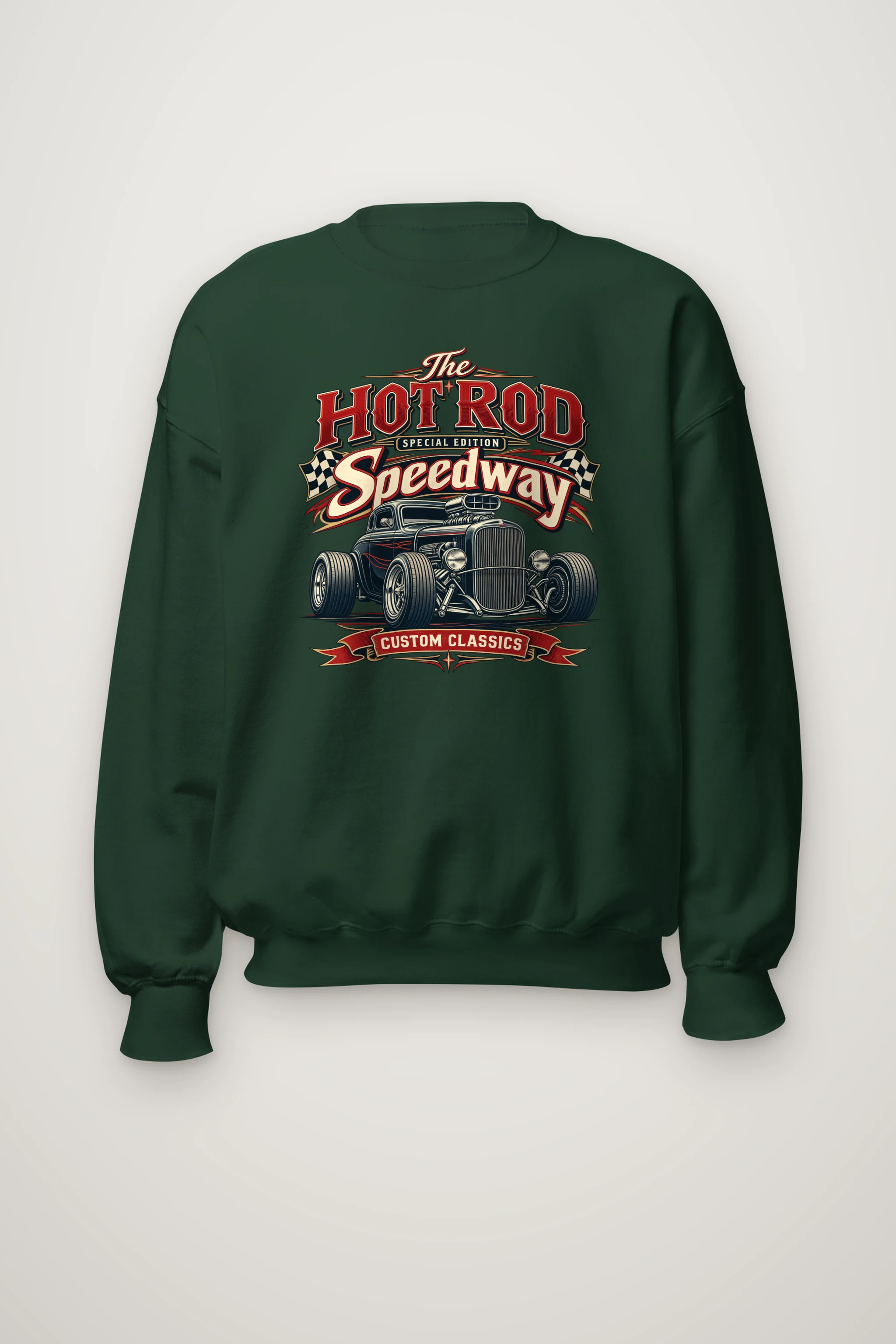 "Hot Rod Special Edition" Heavy Blend Unisex Crewneck Sweatshirt