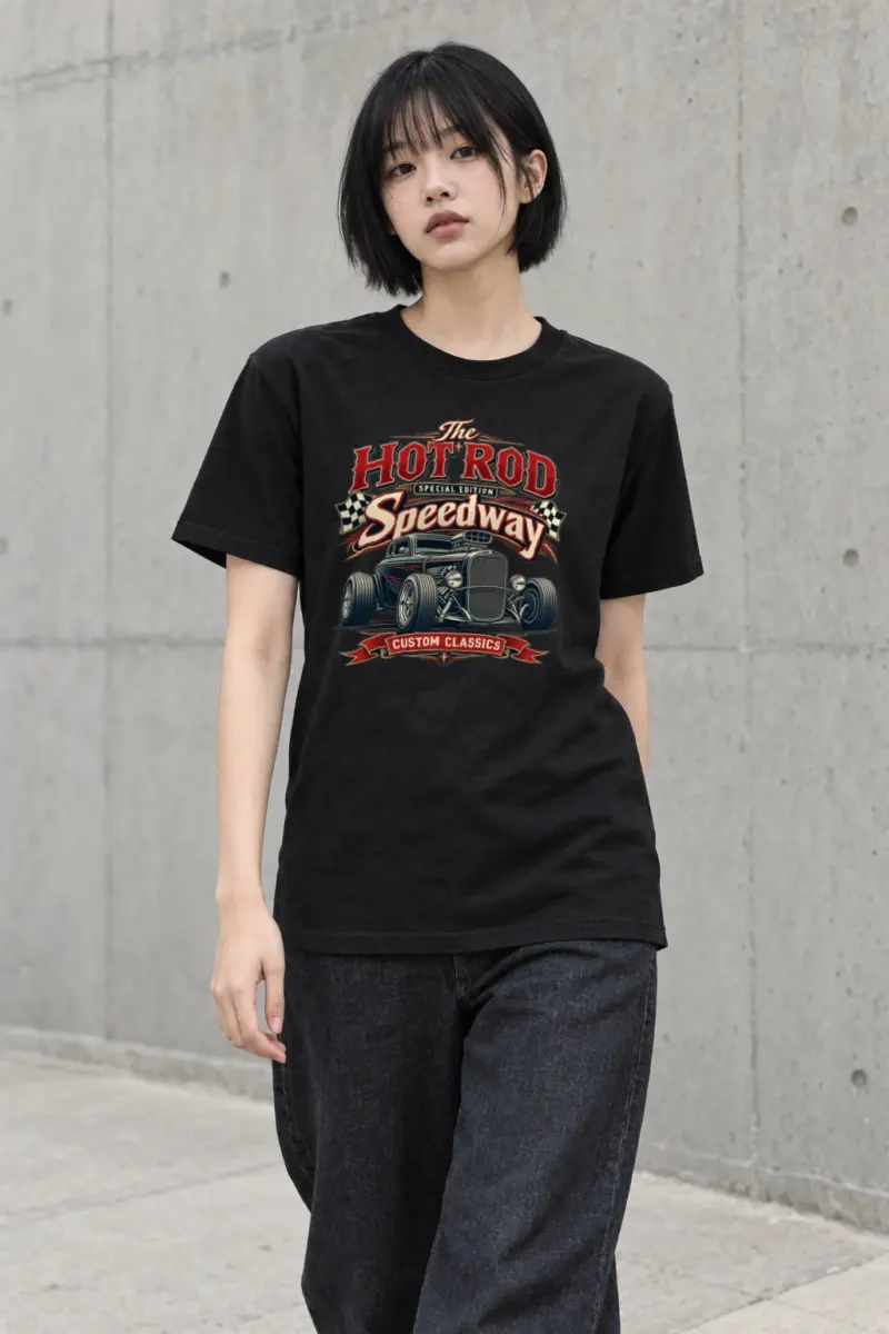 "Hot Rod Special Edition" Heavyweight Unisex Crewneck T-shirt | Gildan 5000