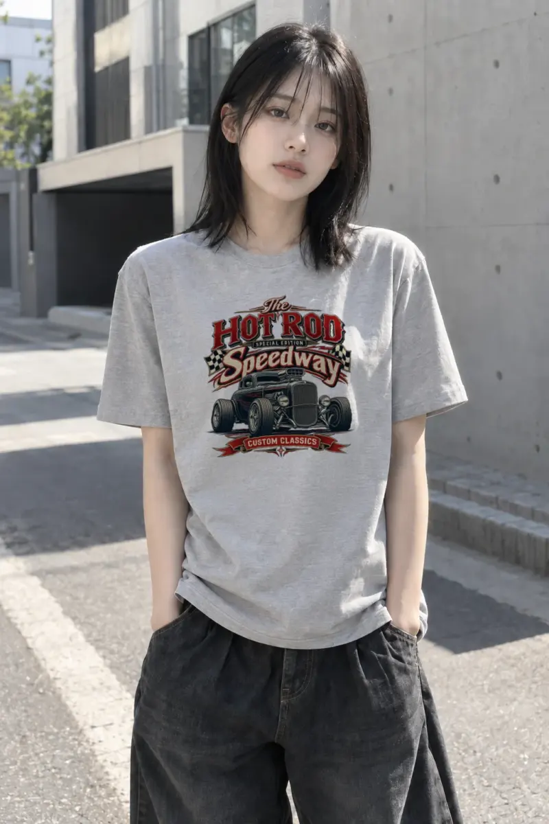 "Hot Rod Special Edition" Heavyweight Unisex Crewneck T-shirt | Gildan 5000