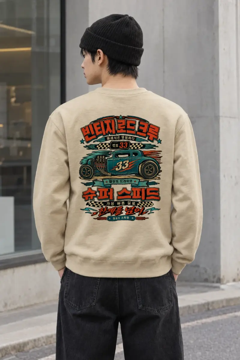 "Hot Rod Spirit" Heavy Blend Unisex Crewneck Sweatshirt