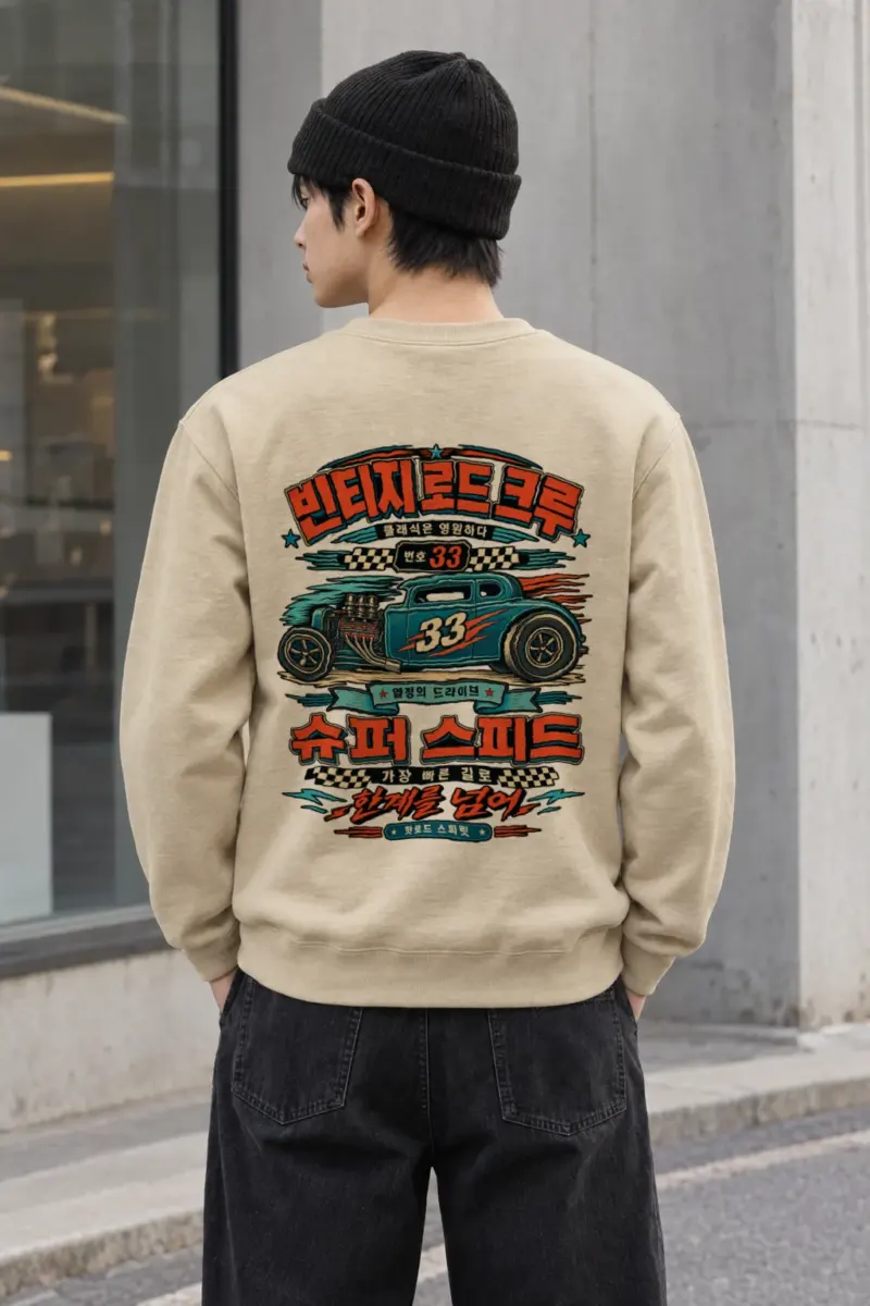 "Hot Rod Spirit" Heavy Blend Unisex Crewneck Sweatshirt