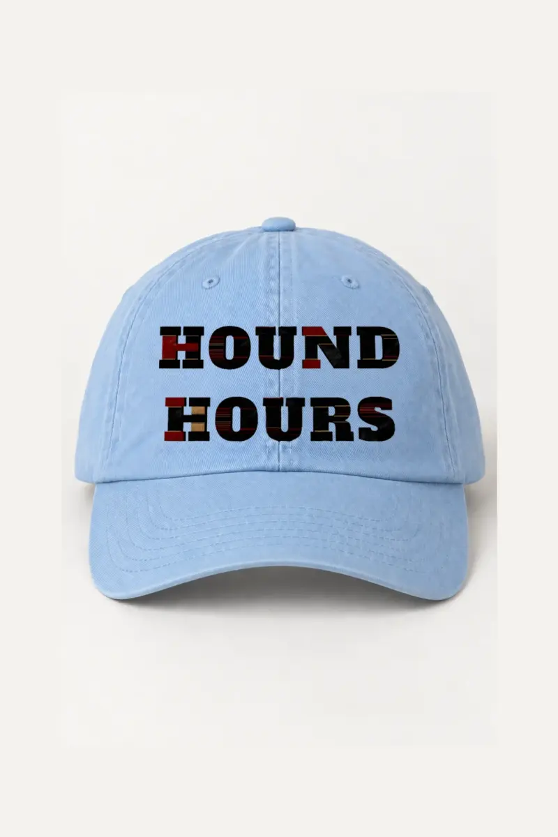 “Hound Hours” Classic Dad Hat · Embroidered | Yupoong 6245CM