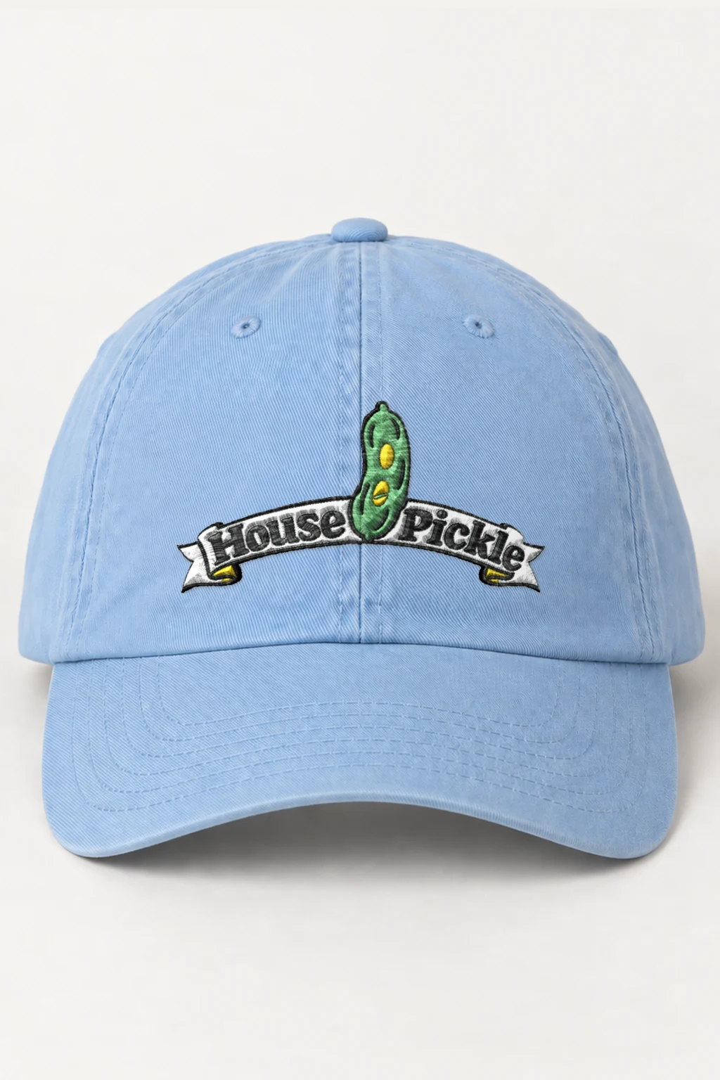 "House Pickle" Classic Dad Hat · Embroidered | Yupoong 6245CM