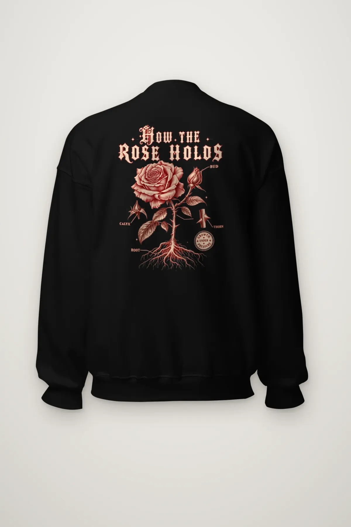 "How The Rose Holds" Heavy Blend Unisex Crewneck Sweatshirt