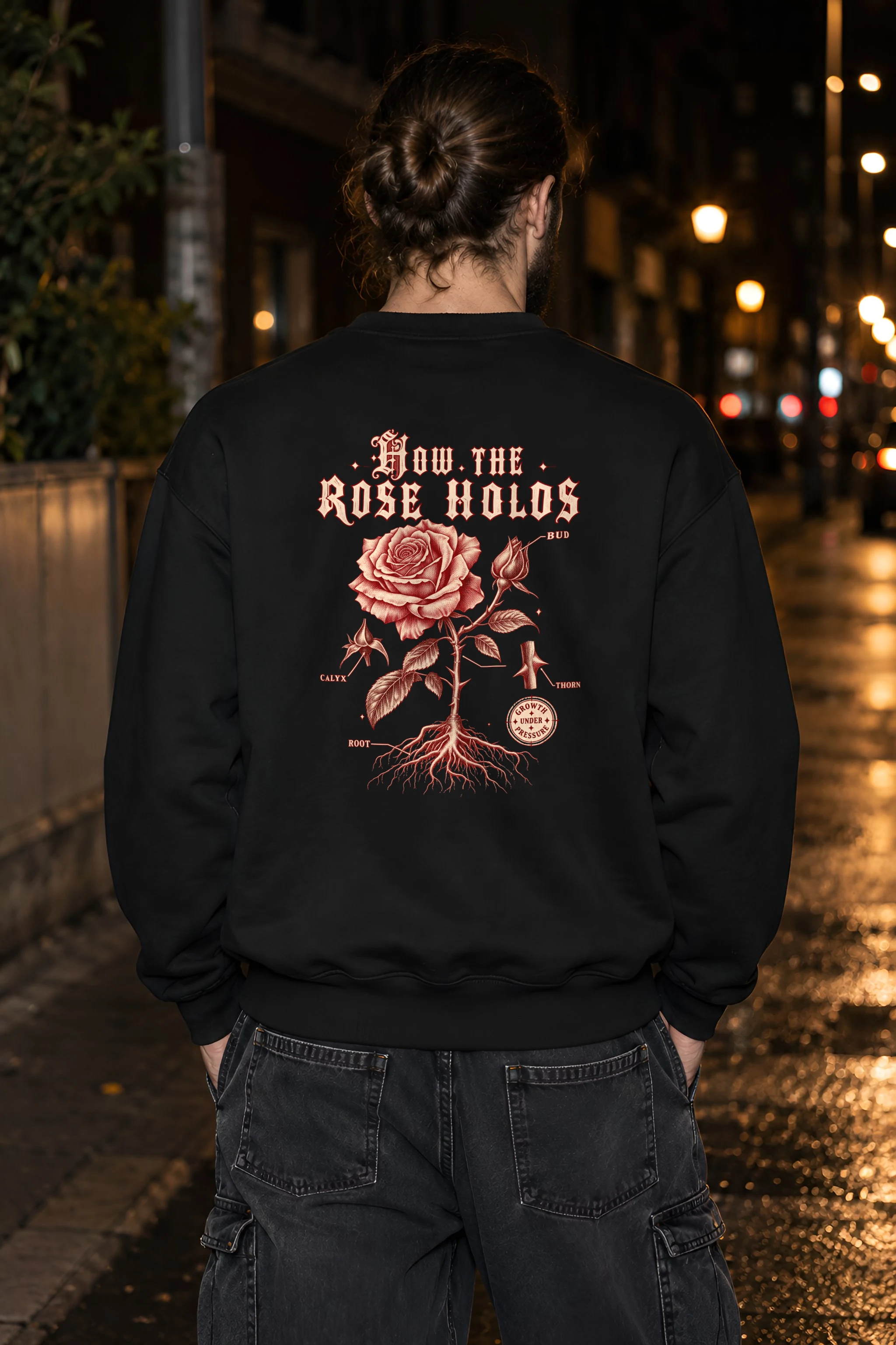"How The Rose Holds" 1 Crewneck Sweatshirt