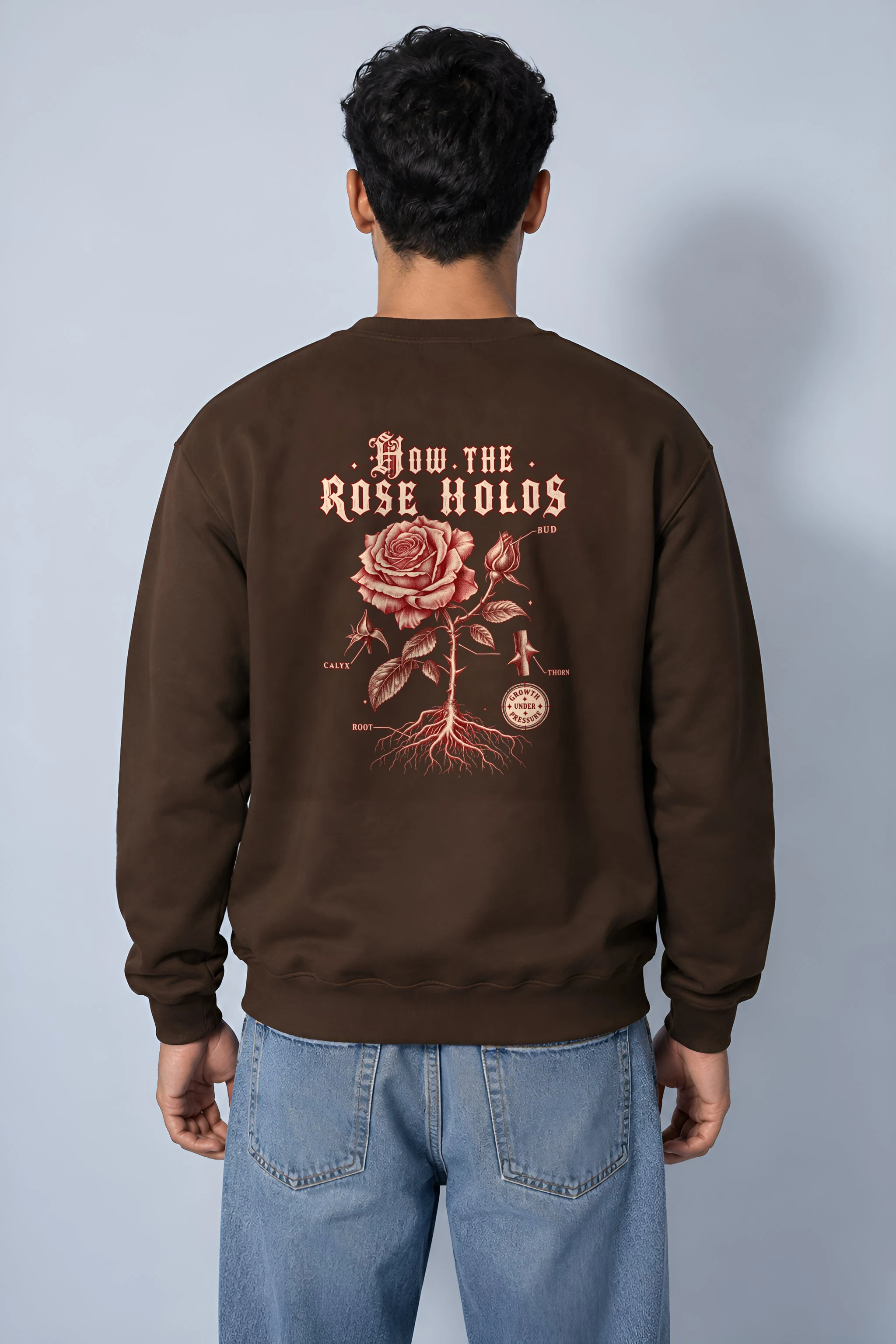 "How The Rose Holds" 1 Crewneck Sweatshirt