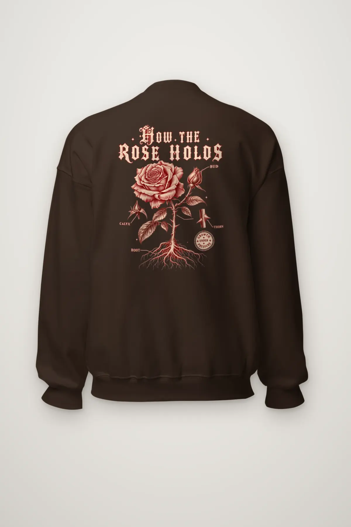 "How The Rose Holds" Heavy Blend Unisex Crewneck Sweatshirt
