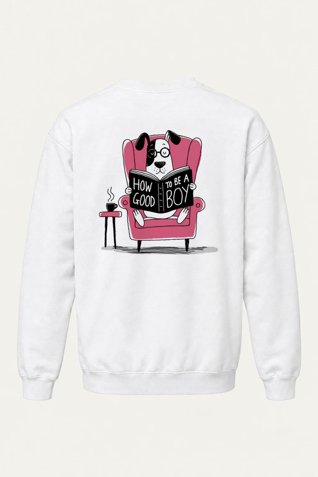 "How To Be A Good Boy" Heavy Blend Unisex Crewneck Sweatshirt | Gildan 18000