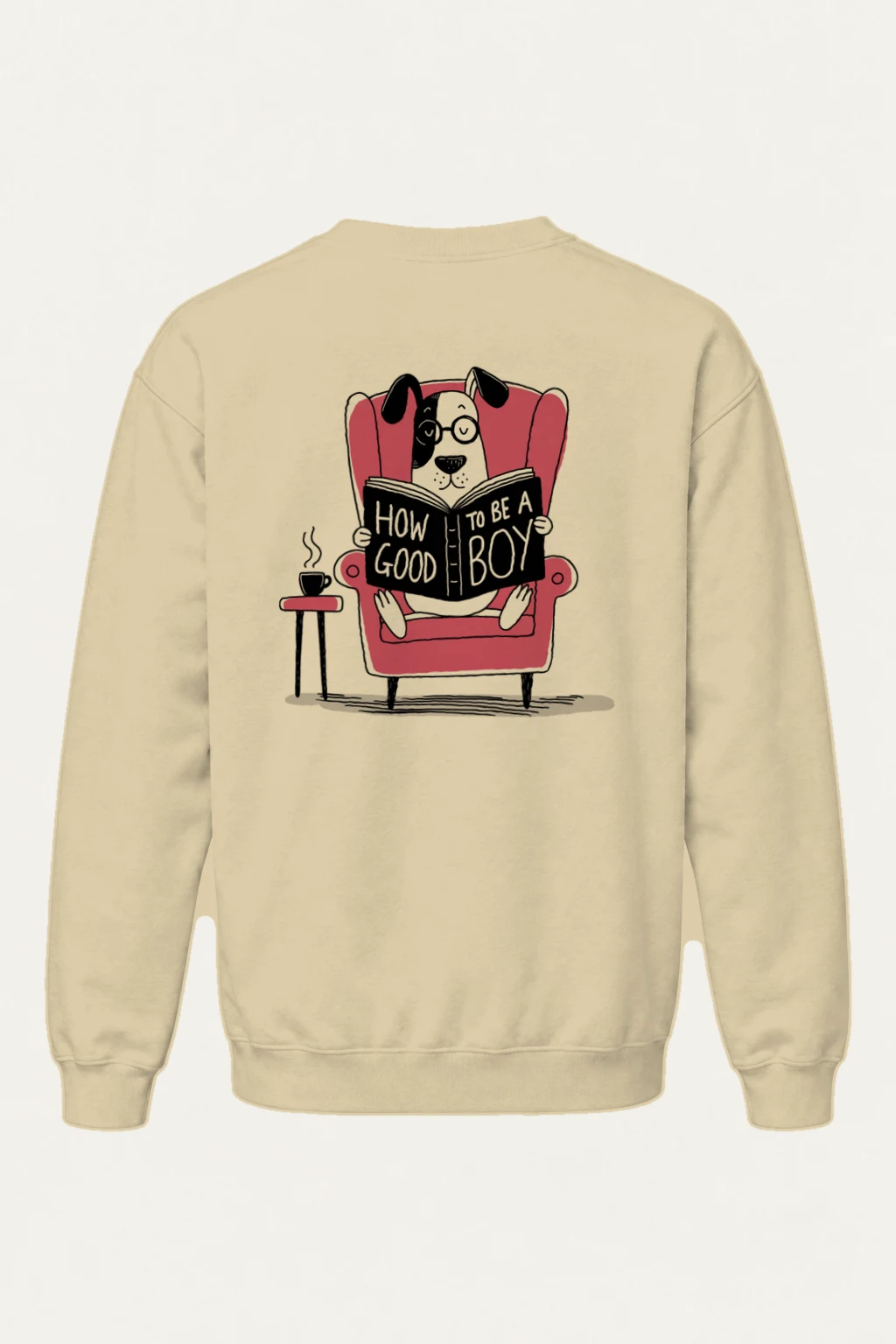 "How To Be A Good Boy" Heavy Blend Unisex Crewneck Sweatshirt | Gildan 18000