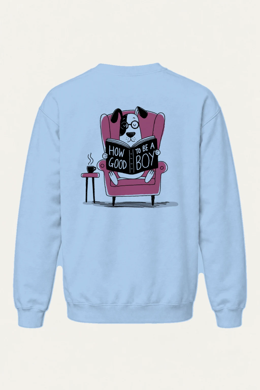 "How To Be A Good Boy" Heavy Blend Unisex Crewneck Sweatshirt | Gildan 18000