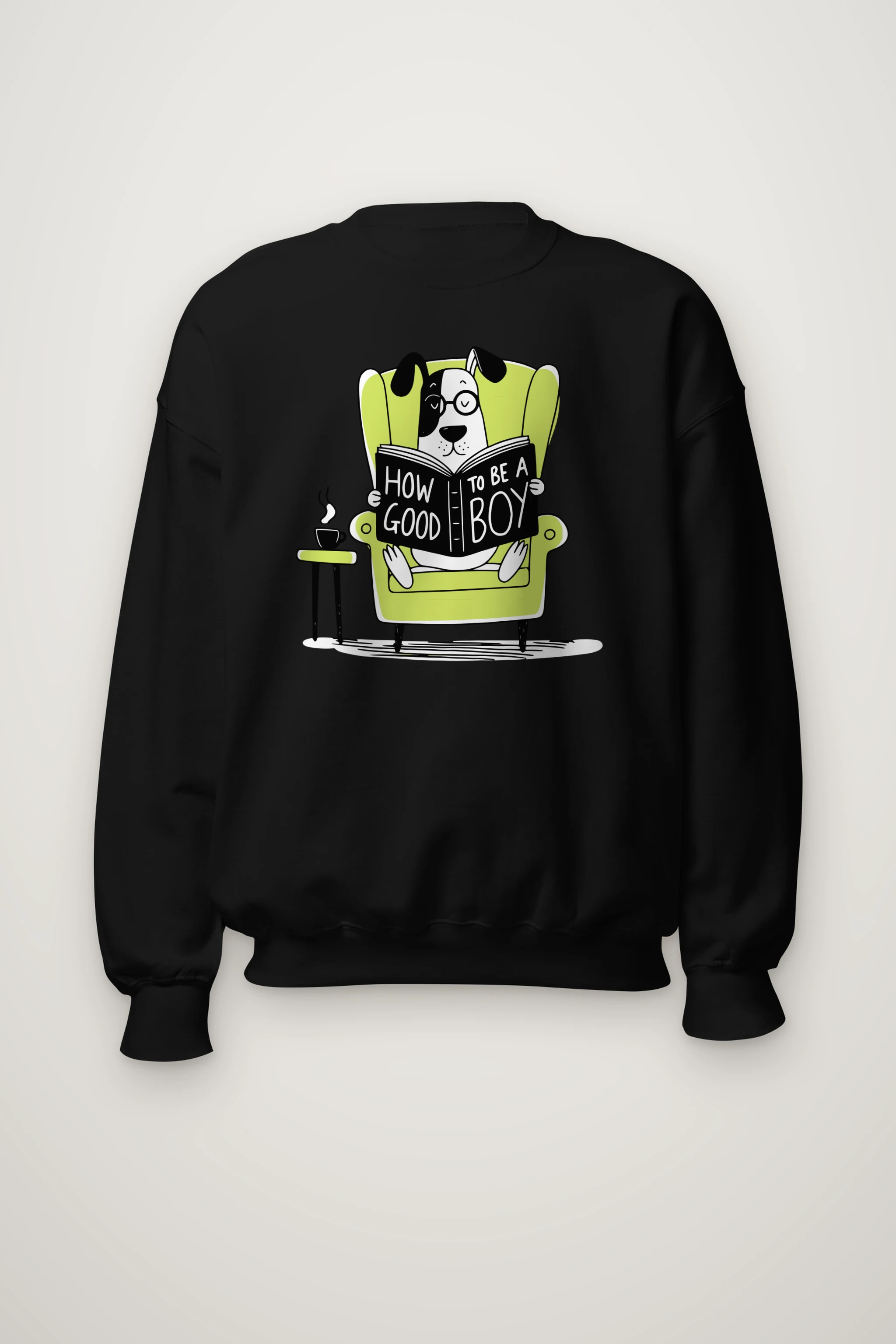 "How To Be A Good Boy" Heavy Blend Unisex Crewneck Sweatshirt
