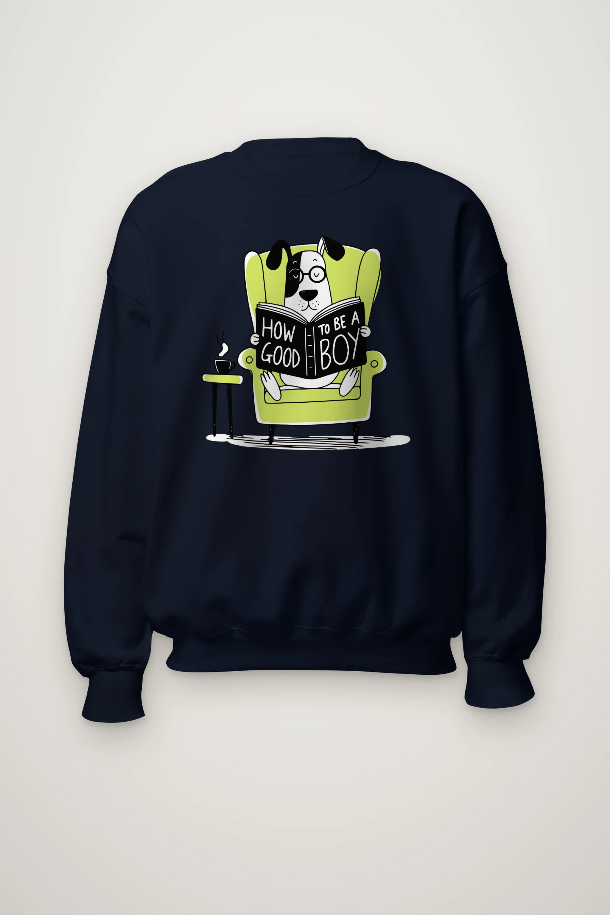 "How To Be A Good Boy" Heavy Blend Unisex Crewneck Sweatshirt