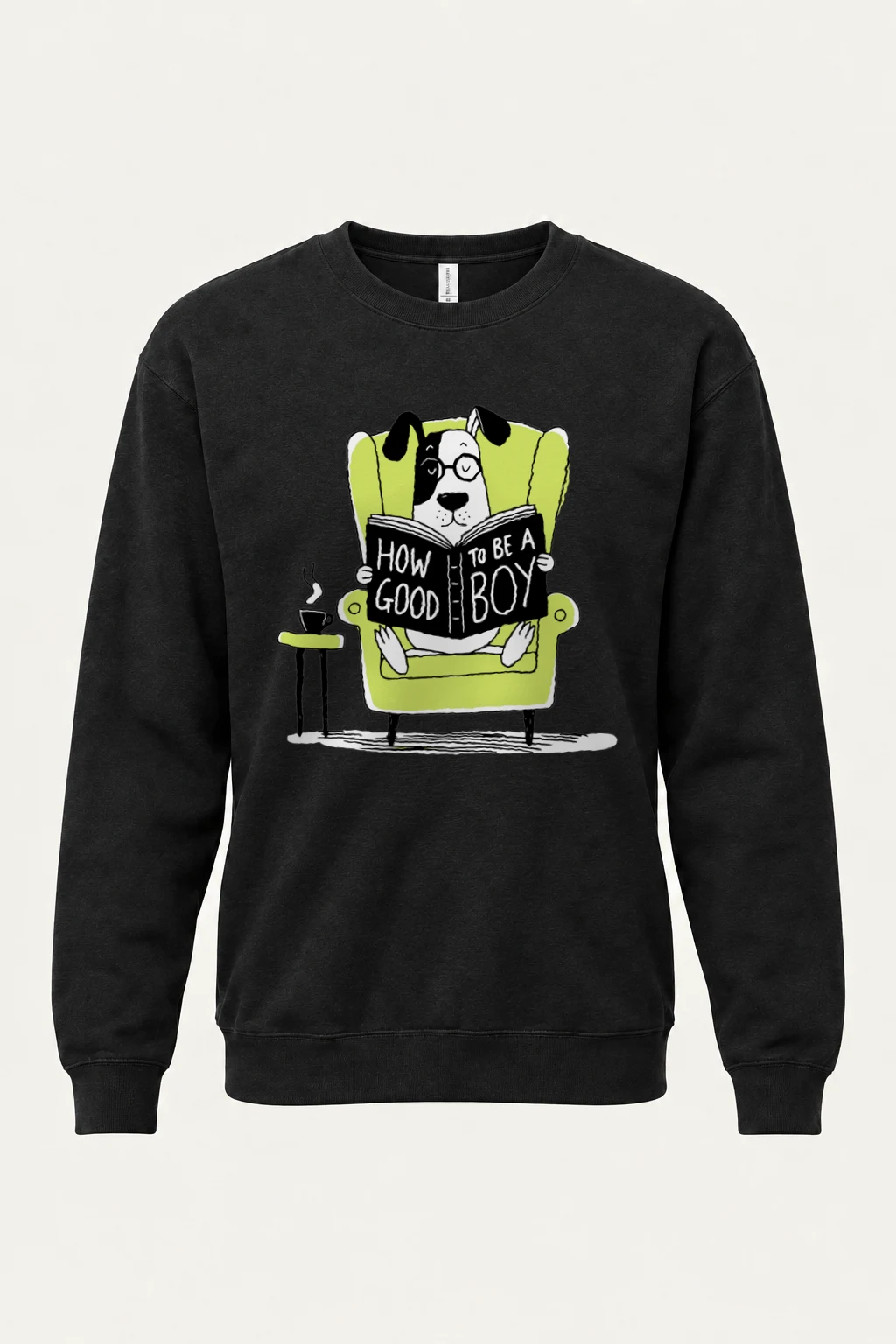 "How To Be A Good Boy" Heavy Blend Unisex Crewneck Sweatshirt | Gildan 18000