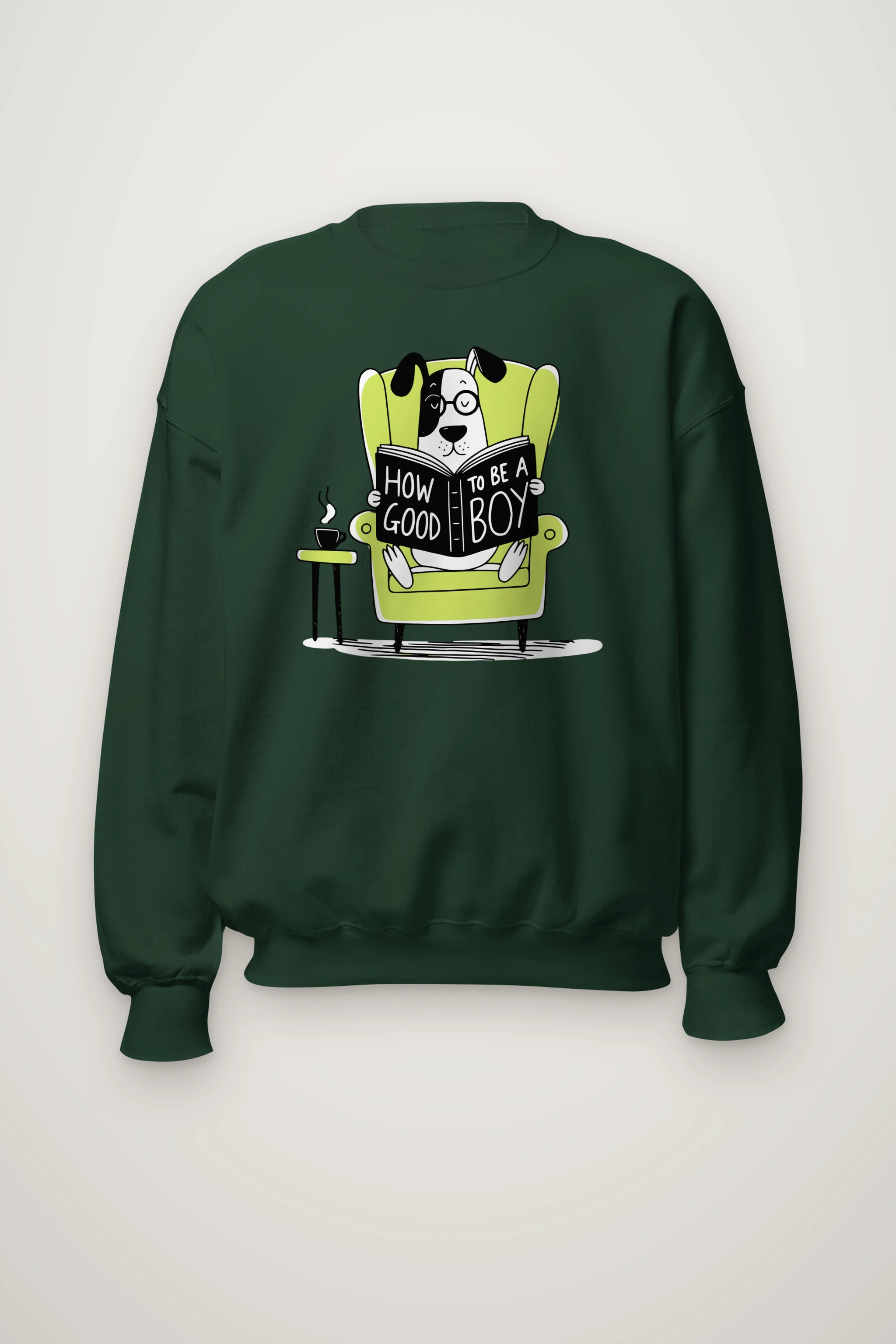 "How To Be A Good Boy" Heavy Blend Unisex Crewneck Sweatshirt