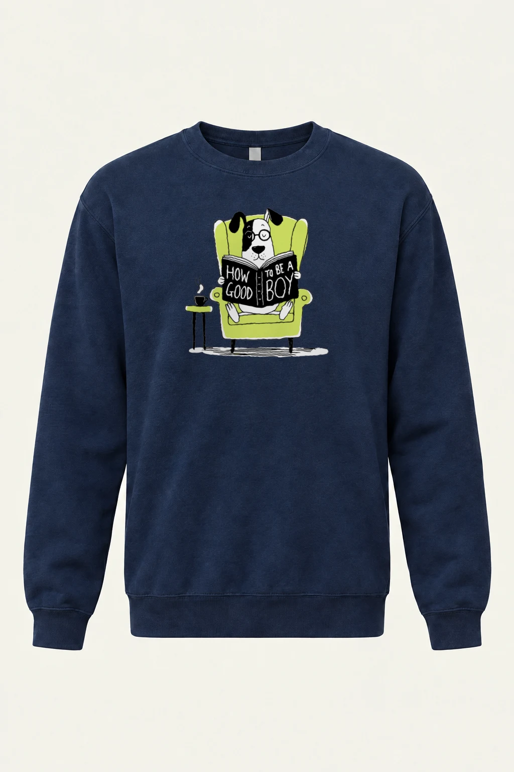 "How To Be A Good Boy" Heavy Blend Unisex Crewneck Sweatshirt | Gildan 18000