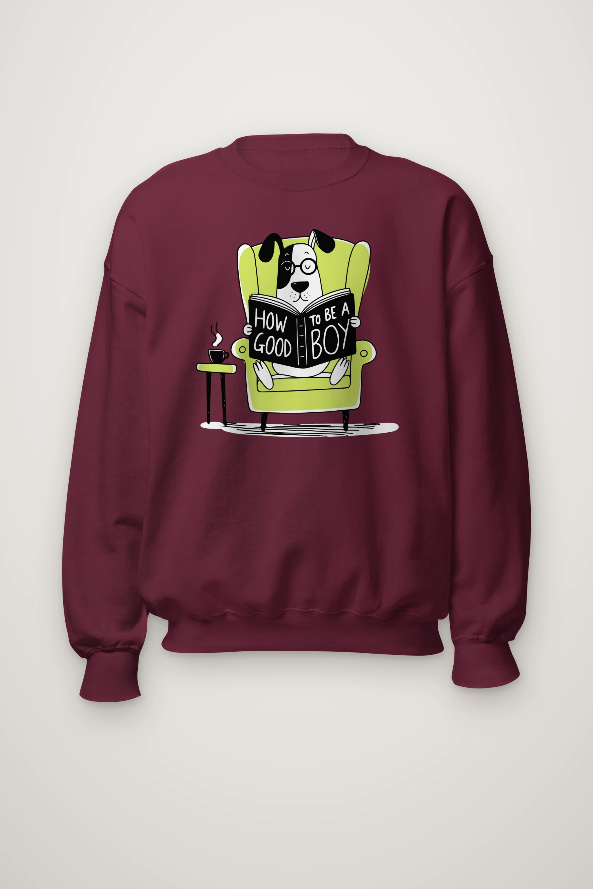 "How To Be A Good Boy" Heavy Blend Unisex Crewneck Sweatshirt