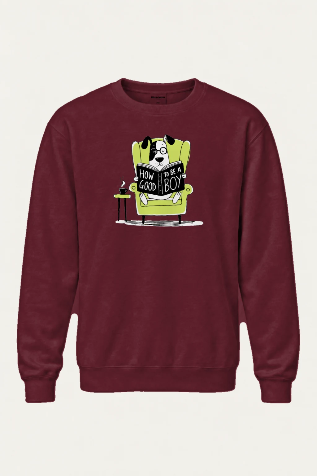 "How To Be A Good Boy" Heavy Blend Unisex Crewneck Sweatshirt | Gildan 18000