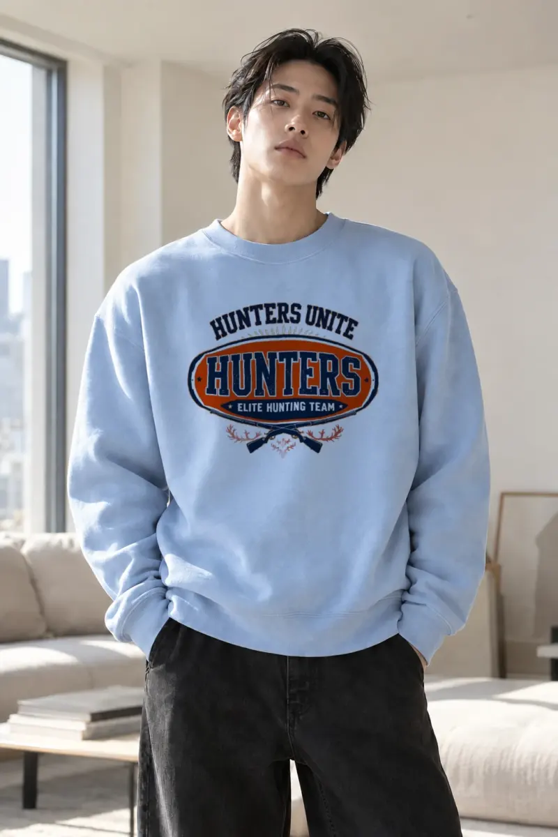 "Hunters Unite" Heavy Blend Unisex Crewneck Sweatshirt | Gildan 18000