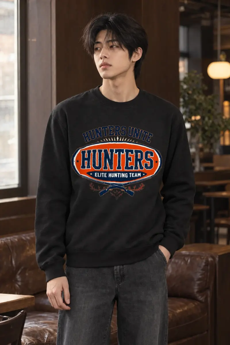 "Hunters Unite" Heavy Blend Unisex Crewneck Sweatshirt