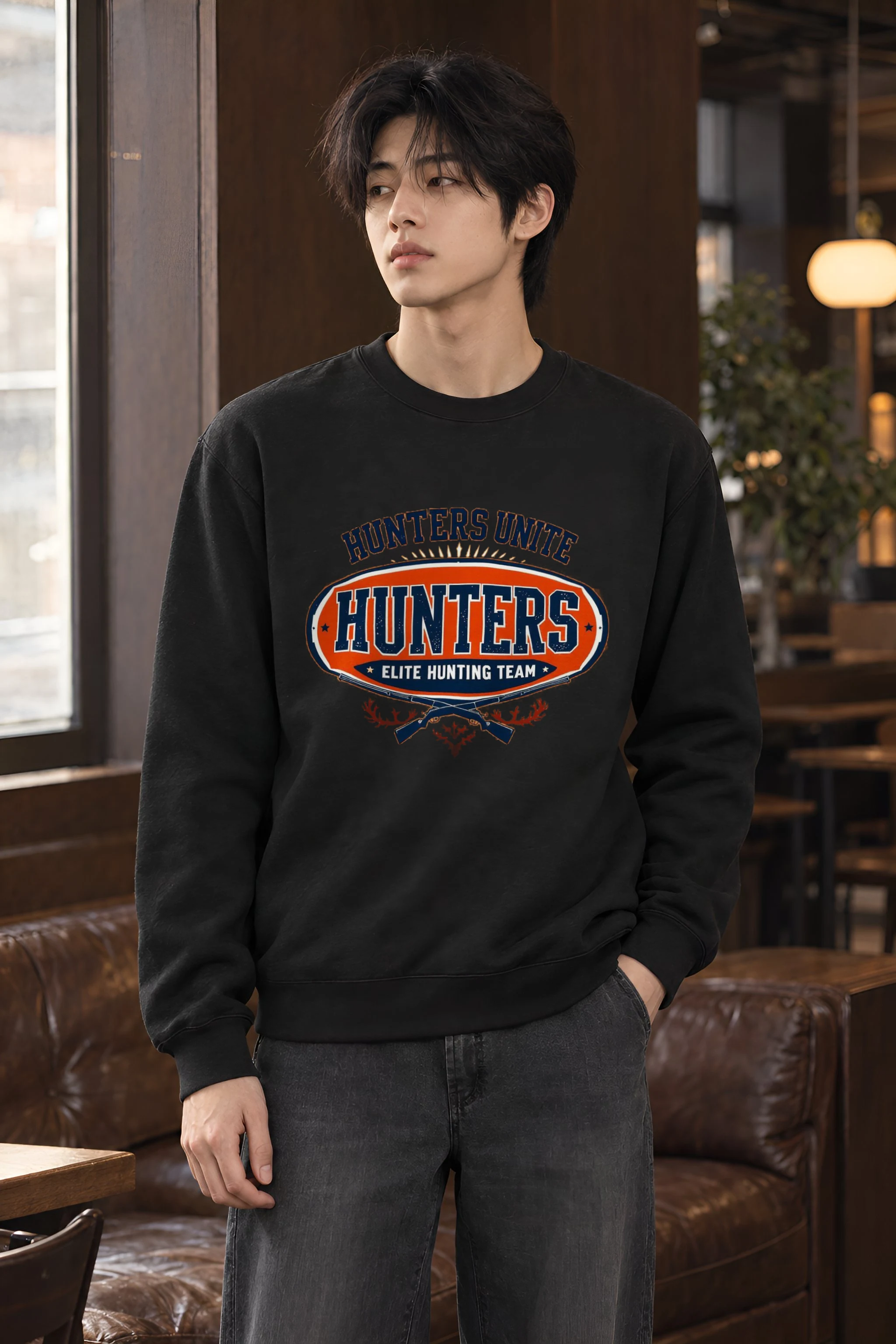 "Hunters Unite" Heavy Blend Unisex Crewneck Sweatshirt